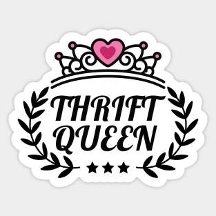 Thrift Queen Sticker